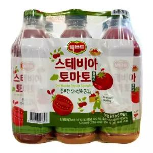 델몬트 스테비아 토마토 주스 950ml x 6