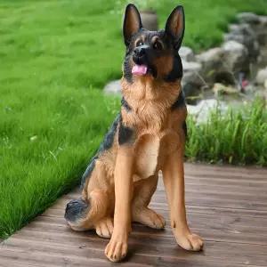 골든리트리버 피규어 대형 카페 동물 마당 오브제