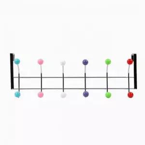 [생활] 스테인리스 문걸이 12구 후크 도어훅 스탠 도어훅 홀더