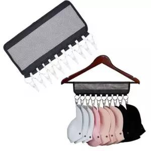[생활] 걸이 집게 모자걸이 모자정리 모자 보관 넥타이 수납
