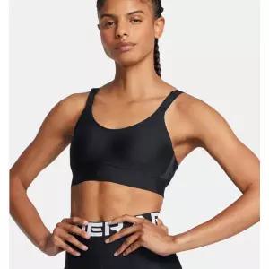 [백화점 정품] 언더아머 Under Armour 1384123 - 002 블랙 여성 인피니티 미드 스포츠 브라