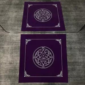 스프레드천 타로카드 게임 보드 사각 카드 식탁보 러그 테이블보 천 타로천 패드 벨벳