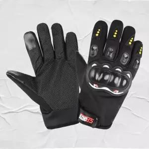 반손가락 스포츠 방한용 장갑 바이크 남성 터치스크린