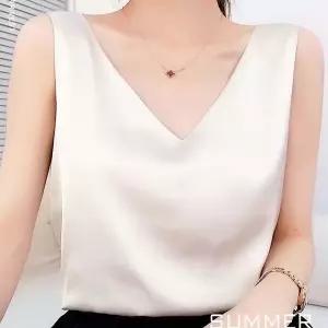 [하프클럽/셀러허브_여성트랜드패션]블라우스 오피스룩 실크나시