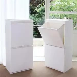 [문구/오피스] 그란데모던정리함 410x315x905 화이트 카파맥스