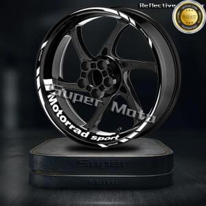 오토바이 반사 휠 스티커 림 데칼 허브 스트라이프 테이프 액세서리 F900R S1000RR XR R1200R 용