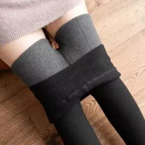 롱코트 유발타입 슬림핏 골지 기모 안감 보온 레깅스