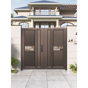알루미늄합금단 단독주택 철제 현관문 알루미늄대문 대문 단조 빌라 마당 주택 알루미늄