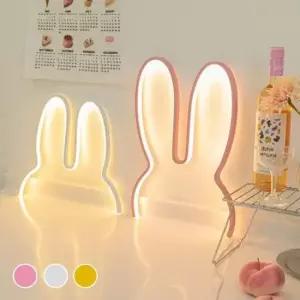 [데코] 붙이는 토끼 무드등 수유등 수면등 간접 조명 중형