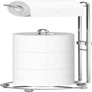 욕실 휴지 독립 보관용 간단한 가정용품 화장지 홀더 크롬