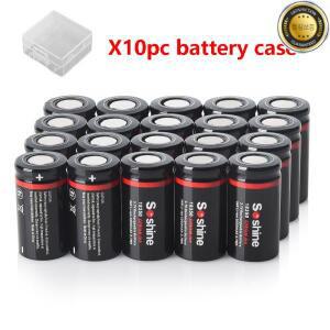 Soshine 18350 1000mAh 충전식 리튬 배터리 3.7V 이온 카메라 LED 손전등 초인종 전원 장난감