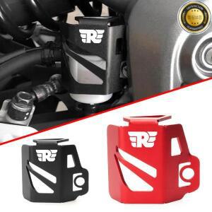 오토바이 후방 브레이크 유체 저장소 가드 CNC 알루미늄 오일 캡 보호대 커버 로얄 엔필드 인터셉터 650 에