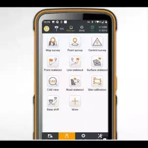 GNSS RTK 소프트웨어 데이터 수집 APP 프로그램 현장 측량 Landstar8 토지 측량용 Android OS 소프트웨어 C