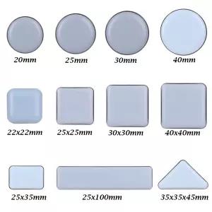 호환  셀프 접착 가구 다리 슬라이더 패드 두꺼운 발 펠트 패드 미끄럼 방지 매트 범퍼 댐퍼 의자 테이블