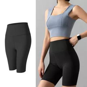 여성 숏레깅스 운동반바지 4부 여름 스포츠 운동 Vjj7+4gQm