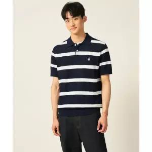 빈폴 BEANPOLE MEN 볼드 스트라이프 칼라넥 니트 네이비 (BC5451C42R) BC5451C42R 328845
