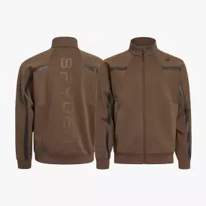 [백화점 정품] 스파이더 공용 라이프 스타일 페이크 스웨이드 세트 집업 SPHFCNFT303UBRW