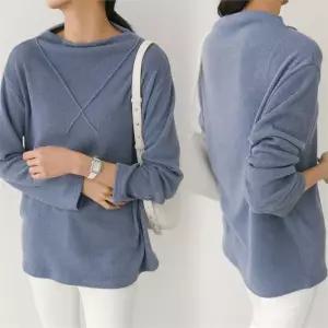 위쉬몰 BN 하이입술텍크로스니트(C205H012) 빅사이즈 (6372186A)