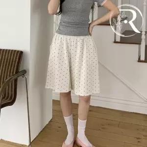 여성 밴딩반바지 여름 도트반바지 (33498655A)