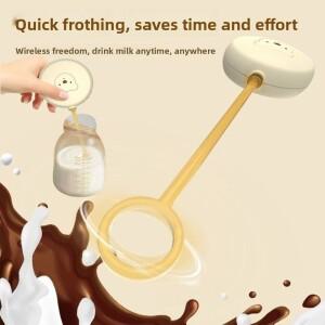 무선 전기 우유 거품기 전자동 커피 휴대용 배터리 모델 카푸치노 메이커