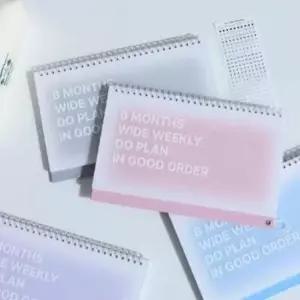 [문구/오피스] 6개월 탁상 스터디 플래너 데스크스케줄러 스케쥴표