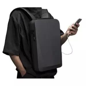 카본재질 노트북보호 잠금기능 하드커버 백팩 B9960 (41283308A)