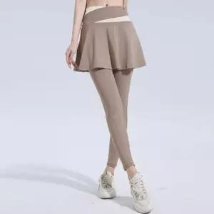 [신상오픈런]치마레깅스 플레어 무용복 발레리나 운동 쫄바지 (31804250)