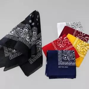 [신상오픈런]여성용 페이즐리 패턴 코튼 쁘띠 스카프 손수건 (41564529)
