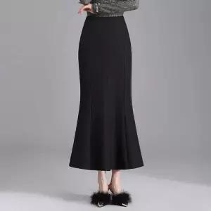 여자 스커트 머메이드 쉬폰 분위기 중장 프릴 랩 세련 원픽3