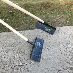 손수레 제거 핀셋 듀얼 제설넉가래 플랫 살포기 자동 비료 농업용 도구 긁는 퇴비