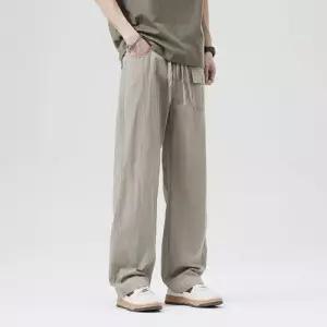 스콕 남친 팬츠 캐주얼 얇은 워싱 배기바지 JEN1