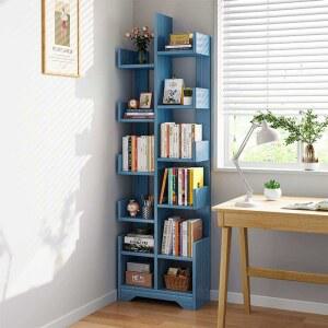 자투리공간절약 책장 바퀴 좁은공간활용 흰색 슬림 좁은집 활용