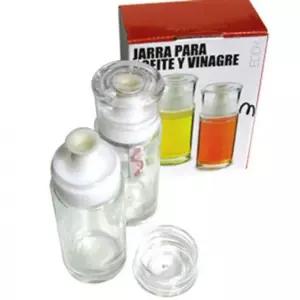 시노글라스 유리 오일병 소스병 드레싱용기 양념통 2p