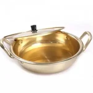 대원 황색 전골냄비 22cm 전골팬 찌게 라면냄비