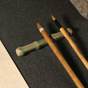 받침 미술 홀더 고래 원목 화구 모형 받침대 버클 화방 붓걸이 거치대 육각형 섹션 브러쉬