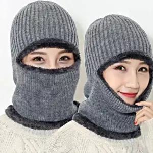 방한모 안감 전체 퍼로 따스한 겨울철 방한 비니 모자