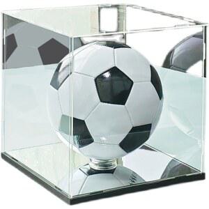 기념볼 검정색 수납 진열장 디스플레이 핸드볼 축구공 장식장 바닥 전시 투명 케이스 커버