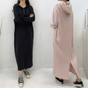 위쉬몰 BE 토이후드니트롱원피스(C104H011) 빅사이즈 (6298920A)