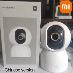 호환 샤오미호환 스마트 카메라 4 800만 픽셀 4K HD 2.45GHz 듀얼 밴드 적외선 야간 AI 스마트 감지 Mihome
