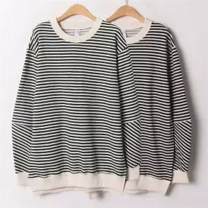 위쉬몰 GO 잔줄벌룬시보리맨투맨(B474H011) 빅사이즈 (6276642A)