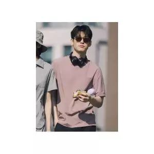 POLHAM 남성) 쿨무브 우븐 카라형 반팔티_PHF2TT1730 159017