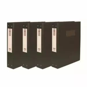 [문구] 면장철 A4 100매 흑색 클리어화일케이스 클리어파일