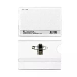 [문구] 집게옷핀이름표 집게명찰 100매 중