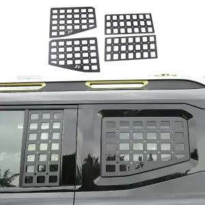 호환  Chery Jetour Traveler T2 사이드 윈도우 메카 네트 수정 트렁크 알루미늄 합금 보호 커버 엔지니어