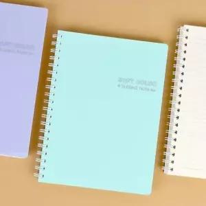 [문구] 인덱스 PP 커버 유선 연습장 랜덤 2P 라인 공책 노트