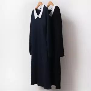 빅사이즈사랑해요 B376L010 클로이니트카라원피스 OL (6219100A)