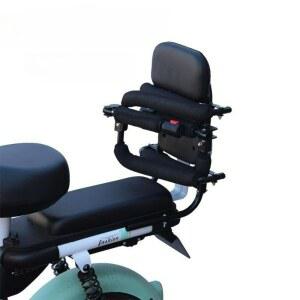 보조의자 프레임 뒷 시트 전면 접이식 전기자전거 후면 뒷좌석 쿠션 블랙 안전