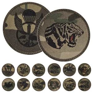 특전사 13종 멀티카모 승화전사 원형 패치 dKI7+8QMA