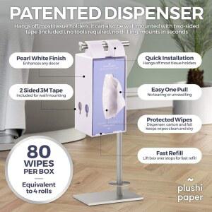 4겹 부드러운 휴대용 휴지 홀더로 쉽게 트레일러 캠핑카 홀더 정리 화장지를 있는 위해 화장지 여행용 화장지가 접근성을 마린을 유지합니다 설계된 설치하고