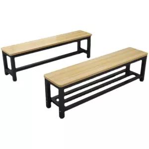 거실 인테리어 벤치 원목 현관 스툴 소파 장의자 내추럴 평상소파